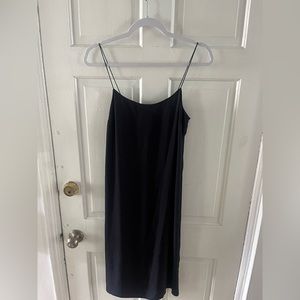 Theory midi silk dress